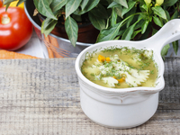 Суп-жюльен с макаронами