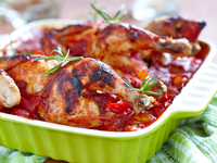 Курица с помидорами: ТОП-5 рецептов для обеда