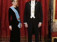 Королева Летиция восхитила женственностью на светском вечере