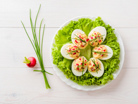 Фаршированные яйца: ТОП-4 идеи для начинки