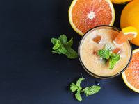 Утренний фреш с имбирем