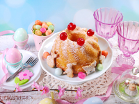 Ромовая баба на Пасху