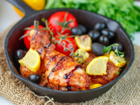 Запеченные куриные ножки по-итальянски