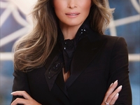 Опубликован первый официальный портрет Меланьи Трамп в роли первой леди США