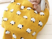 Рукодельницам: детские пледы своими руками