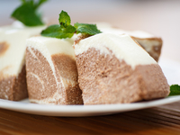 Творожная пасха двухцветная