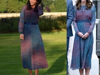 Бюджетная версия: девушка копирует наряды Кейт Миддлтон