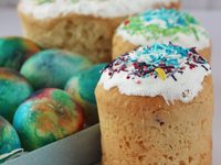 Сколько калорий мы съедаем на Пасху