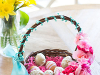 Как украсить пасхальную корзинку: лучшие идеи с фото
