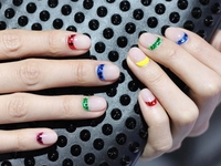 Смелый нейл-арт: "новый френч"