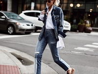 Как носить джинсы бойфренда: стильные идеи на каждый день