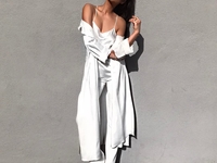 Как носить белые джинсы весной: три актуальных образа