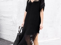 Как носить черный летом: пять советов