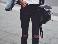 Как носить деним на работу