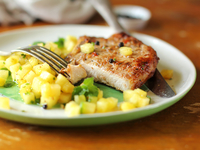 Свинина с ананасами от Марты Стюарт