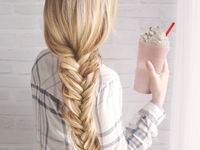 Урок в анимации: как заплести "рыбий хвост" за три шага