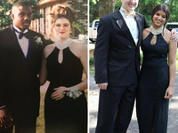 Наряд на выпускной: дочки надели платья своих мам