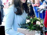 Утонченная Кейт Миддлтон в нежном наряде прибыла в Люксембург