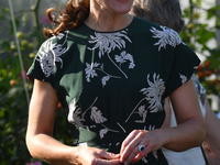 Элегантная Кейт Миддлтон впервые вышла в свет после свадьбы сестры