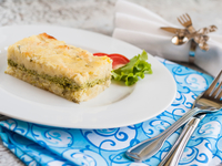 Запеканка со шпинатом: три вкусные идеи