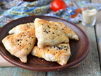 Самса с курицей: рецепт