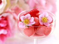 Клубнично-банановый сорбет