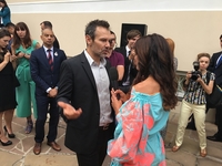 Вакарчук, Джамала, Кличко и Яценюк развлеклись на приеме посла США