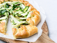 Галета с кабачками и сыром