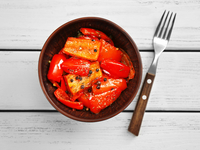 Запеченный болгарский перец: три вкусные идеи