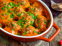 Тефтели с рисом в духовке