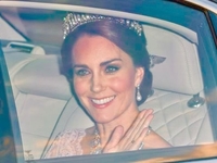 Кейт Миддлтон вышла в свет в тиаре принцессы Дианы