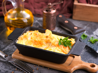 Цветная капуста в духовке с чесноком