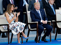 Меланья Трамп покорила Париж изящным нарядом