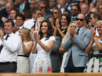 Кейт Миддлтон и принц Уильям посетили финал Уимблдонского турнира