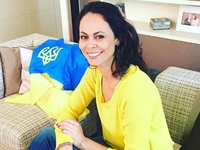 Жена Кличко повеселилась с детьми в скаутском лагере в США