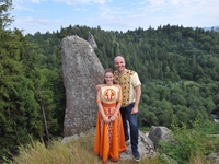 Андрей Парубий свозил дочь на рыцарский фестиваль