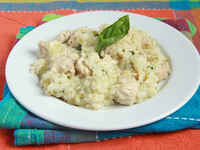 Ризотто с курицей: три вкусные идеи