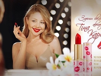 Оставь свой автограф: Тина Кароль выпустила красную помаду