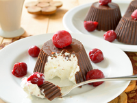 Домашние сырки в шоколадной глазури