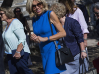 Брижит Макрон посетила Грецию в наряде от Louis Vuitton