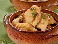 Вареники с картошкой и жареным луком