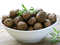 Мясные шарики с розмарином