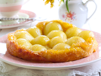 Тарт Татен с грушами