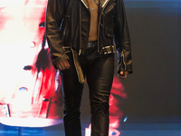 Michael Lombard поразил публику оригинальными кожаными куртками