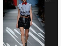 Украинская модель приняла участие в показе Prada