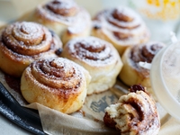 Дрожжевые булочки с корицей