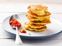 Доматокефтедес: оладьи из томатов