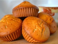 Кексы из манки к чаю