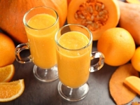 Сезонный апельсиново-тыквенный кисель с корицей