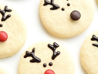 Сахарное печенье «Олени Санты»